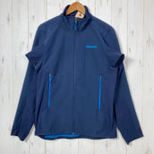 【Men's S ネイビー系】 2015 Patagonia ( パタゴニア ) アズ ハイブリッド ジャケット Adze Hybrid Jacket NVYB ソフトシェル ポリエステル ウェア トップス アウター ジャケット フリース ポーラテック・ウィンドブロ