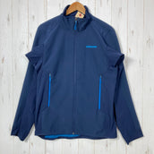 【Men's S ネイビー系】 2015 Patagonia ( パタゴニア ) アズ ハイブリッド ジャケット Adze Hybrid Jacket NVYB ソフトシェル ポリエステル ウェア トップス アウター ジャケット フリース ポーラテック・ウィンドブロ