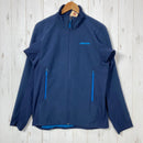 【Men's S ネイビー系】 2015 Patagonia ( パタゴニア ) アズ ハイブリッド ジャケット Adze Hybrid Jacket NVYB ソフトシェル ポリエステル ウェア トップス アウター ジャケット フリース ポーラテック・ウィンドブロ-1