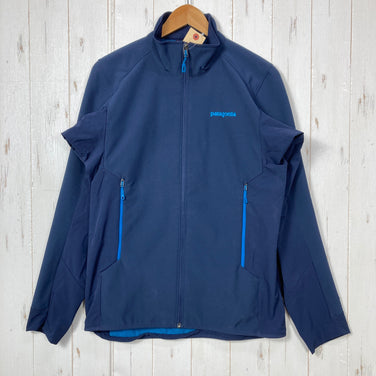 【Men's S ネイビー系】 2015 Patagonia ( パタゴニア ) アズ ハイブリッド ジャケット Adze Hybrid Jacket NVYB ソフトシェル ポリエステル ウェア トップス アウター ジャケット フリース ポーラテック・ウィンドブロ