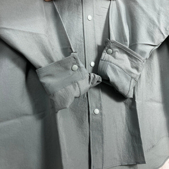 【Men's XL グリーン系】 Ridge Mountain Gear ( リッジマウンテンギア ) ベーシック ロングスリーブ シャツ Basic Long Sleeve Shirt Sage Green ポリエステル ウェア トップス インナー シャツ ロングス