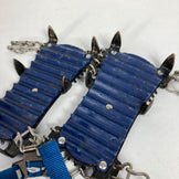 【OneSize ネイビー系】 Montbell ( モンベル ) スノースパイク6 Snow Spike 6 6本爪 波形アンチスノープレート アルミ ウィンターギア クランポン アイゼン z00061413  クランポン アイゼン ウィンターギア