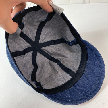 [M Navy] Rin Project 4503 骑行帽，靛蓝棉，服装，配饰，头饰，帽子 z00053493 靛蓝帽子，头饰，配饰，服装