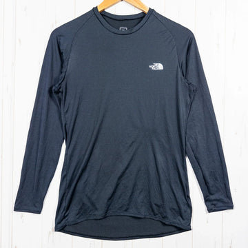【Men's M ブラック系】 The North Face ( ザ・ノースフェイス ) ロングスリーブドライクルー L/S DRY Crew ポリエステル ウェア トップス インナー シャツ ロングスリーブTシャツ クルーネック 化繊 z00053059  化繊
