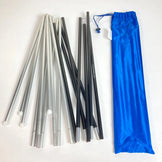 Puromonte Ultralight Alpine Tent, Nylon, One Size, Blue, Camping Gear, Mountaineering Tent, z00051935