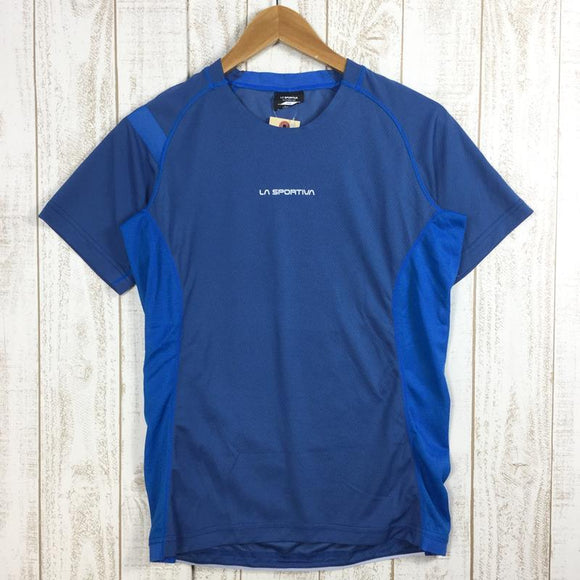 【Men's XS ブルー系】 La Sportiva ( ラ・スポルティバ ) エイペックス Tシャツ Apex T-Shirt クルーネック J48 International Men's 化繊 ショートスリーブTシャツ クルーネック インナー シャツ トップ - 【公式】2ndGEAR（セカンドギア）Webショップ【登山用品・アウトドア用品専門 買取販売店】