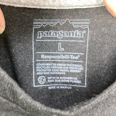 【Men's L ブラック系】 2024 Patagonia ( パタゴニア ) ユニティ フィッツ レスポンシビリティー Unity Fitz Responsibili Tee Ink Black コットン ウェア トップス インナー シャツ ショートスリーブTシ
