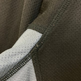 【Men's XL ブラック系】 Millet ( ミレー ) ハーフジップ ロングスリーブ メッシュティー ポリエステル ウェア トップス インナー シャツ ロングスリーブシャツ 化繊 z00060397  化繊 ロングスリーブシャツ インナー シャツ トップス ウ