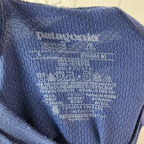 Men's Small Navy 2012 Patagonia Capilene 3 Midweight Crew, Polyester Long Sleeve Crew T-Shirt