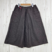 【Unisex M ブラウン系】 Shinogi By Axesquin ( 凌 By アクシーズクイン ) ハカマスカート wool 桧皮色 ウール ウェア ボトムス スカート z00058735 桧皮色 スカート ボトムス ウェア