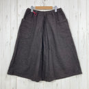 【Unisex M ブラウン系】 Shinogi By Axesquin ( 凌 By アクシーズクイン ) ハカマスカート wool 桧皮色 ウール ウェア ボトムス スカート z00058735 桧皮色 スカート ボトムス ウェア-1