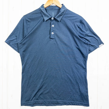 【Men's M ネイビー系】 Houdini ( フーディニ ) ショートスリーブ ポロ ポリエステル ウェア トップス インナー シャツ ショートスリーブシャツ 化繊 z00053074  化繊 ショートスリーブシャツ インナー シャツ トップス ウェア