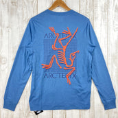 【Men's XS ブルー系】 Arcteryx ( アークテリクス ) アーク マルチバード ロゴ ロングスリーブ Arc' Multi Bird Logo Long Sleeve 長袖 Tシャツ 入手困難 X000007746 International Men - 【公式】2ndGEAR（セカンドギア）Webショップ【登山用品・アウトドア用品専門 買取販売店】