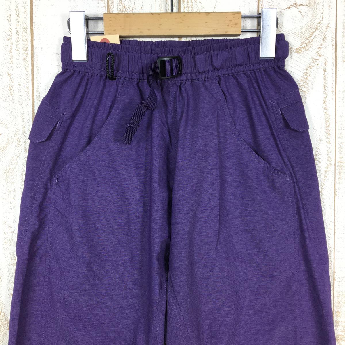 [Women's S Purple] Yamatomichi (Yama to Michi) Light 5-Pocket Pants Hard to find Women's Synthetic long pants Bottoms Wear