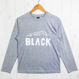 【Unisex XS グレー系】 Black Brick ( ブラックブリック ) ドライティー ブラックブリック ロゴ ロングスリーブ Dry Tee BB Logo Long sleeve ポリエステル ウェア トップス インナー シャツ ロングスリーブTシャツ - 【公式】2ndGEAR（セカンドギア）Webショップ【登山用品・アウトドア用品専門 買取販売店】