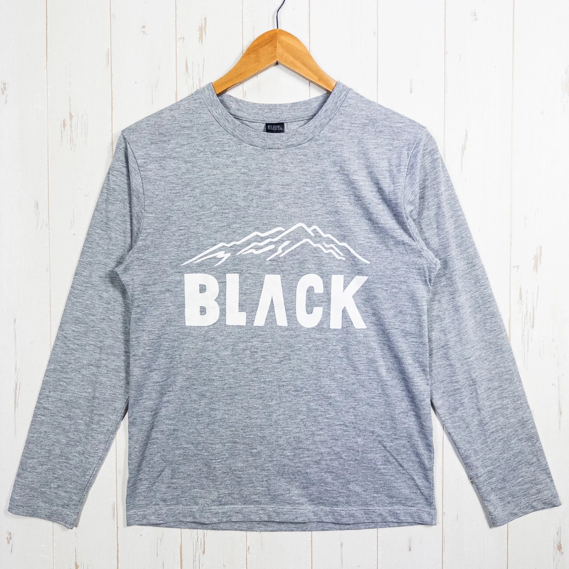 【Unisex XS グレー系】 Black Brick ( ブラックブリック ) ドライティー ブラックブリック ロゴ ロングスリーブ Dry Tee BB Logo Long sleeve ポリエステル ウェア トップス インナー シャツ ロングスリーブTシャツ - 【公式】2ndGEAR（セカンドギア）Webショップ【登山用品・アウトドア用品専門 買取販売店】
