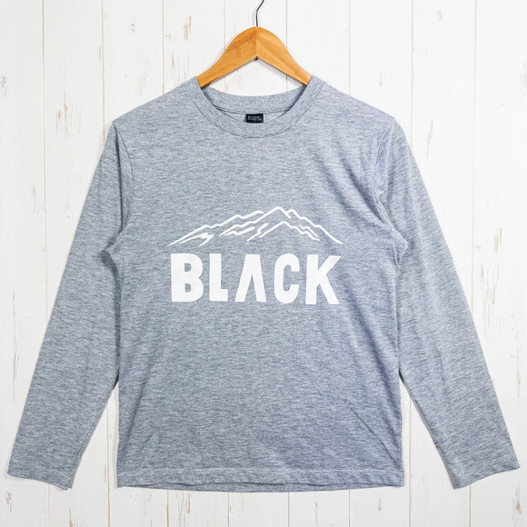 【Unisex XS グレー系】 Black Brick ( ブラックブリック ) ドライティー ブラックブリック ロゴ ロングスリーブ Dry Tee BB Logo Long sleeve ポリエステル ウェア トップス インナー シャツ ロングスリーブTシャツ - 【公式】2ndGEAR（セカンドギア）Webショップ【登山用品・アウトドア用品専門 買取販売店】