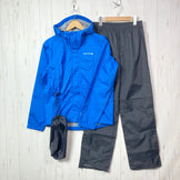 【男式 M 蓝色系】 Onyone ( 恩约尼 ) Breath Tech 2.5L 雨衣套装 BREATH TECH 2.5L Rain Suit 涤纶 运动服套装 雨衣 雨壳 z00056321 雨衣 雨壳