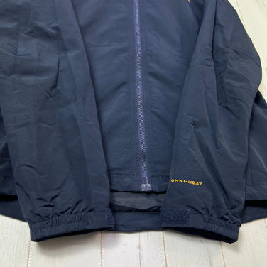 Columbia Lake Powell Jacket, Men's Medium Navy, Nylon, Windshell Jacket, z00053563
