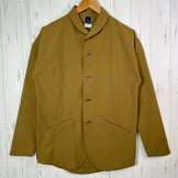 Unisex, Small, Brown, Axesquin Yamani Nobotta Kamoshirenai Light Blue Nylon Long Sleeve Shirt, Synthetic Fiber, z00053539