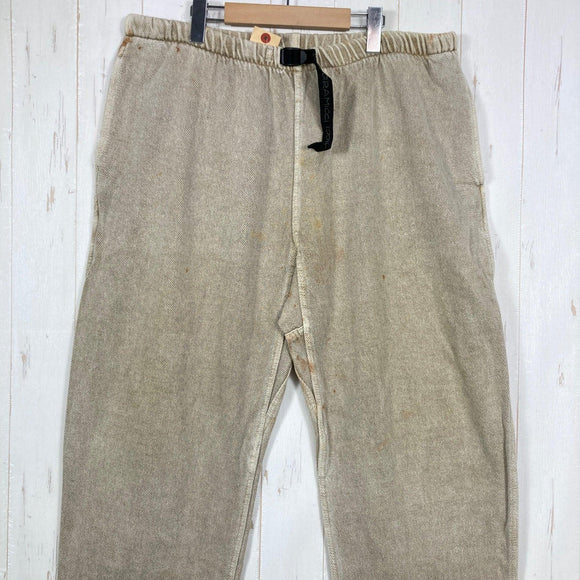 【Men's XL ベージュ系】 1990s Gramicci ( グラミチ ) コットン クライミングパンツ Cotton Climbing Pant 旧タグ 入手困難 ボックスロゴ コットン ウェア ボトムス ロングパンツ コットン z00061071  コットン