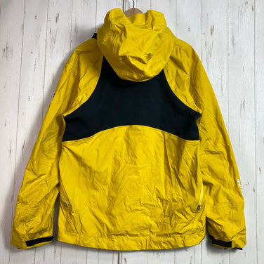 Finetrack Everbreath Acro Jacket, Men's Size L, Yellow. Sulfur Yellow Nylon Hardshell Jacket (z00054097).