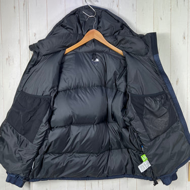 【Men's M ネイビー系】 The North Face ( ザ・ノースフェイス ) ウィンド ストッパー ヌプシ フーディ WS Nuptse Hoodie ダウン ウェア トップス アウター ジャケット ダウンインサレーション GORE-TEX Windst