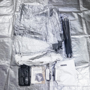 【OneSize グレー系】 Locus Gear ( ローカスギア ) ジェダイ DCF-イーベント ドーム Djedi DCF-eVent Dome Misty Grey 生産終了モデル 入手困難 メッシュドアパネル付き キャンピングギア テント 山岳テント