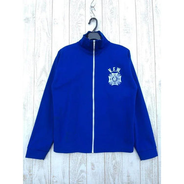 【Men's M ブルー系】 60S Butwin製 Vfw トラックジャケット International Men's BL ブルー 化繊 アウター ジャケット トップス ウェア - 【公式】2ndGEAR（セカンドギア）Webショップ【登山用品・アウトドア用品専門 買取販売店】