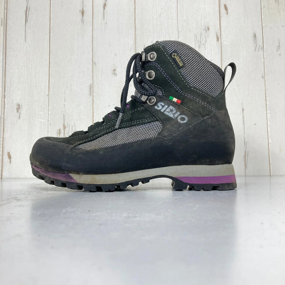 【Women's 24.0cm ブラック系】 Sirio ( シリオ ) P.F.431 Asphalt ✕ Iris フットウェア トレッキングブーツ z00059803 Asphalt ✕ Iris トレッキングブーツ フットウェア