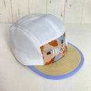 【Unisex OneSize ベージュ系】 Hungerknock Originals ( ハンガーノック オリジナルス ) デザートカモ ジェットキャップ Desert Camo JET CAP ホワイト x デザートカモ 吸水速乾 ソフトブリム ポリエステル ウェア ウェア-1