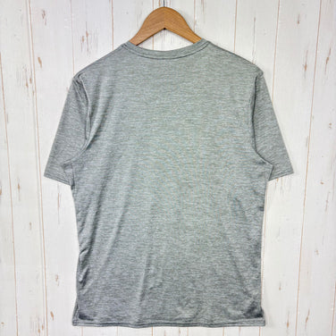 【Men's M グレー系】 Patagonia ( パタゴニア ) キャプリーン ベースレイヤー Caplene Baselayer ウェア トップス インナー シャツ ショートスリーブTシャツ クルーネック 化繊 z00054258  化繊 ショートスリーブT