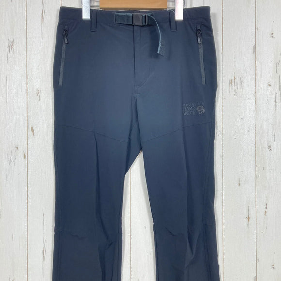 【Men's M-Regular ブラック系】 Mountain Hardwear ( マウンテンハードウェア ) ダイヘドラルプリカーブパンツ Dihedral Precurve Pant OE3643 010 z00058246 010 ソフトシェル ロングパンツ ボトムス ウ