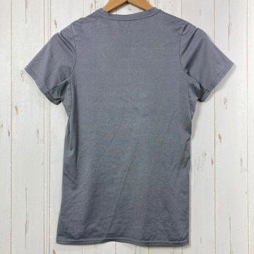【Women's XXS グレー系】 2016 Patagonia ( パタゴニア ) キャプリーン クール デイリー グラフィック シャツ Capilene Cool Daily Graphic Shirt ポリエステル ウェア トップス インナー シャツ ショートスリ - 0