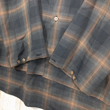 【Men's 4 ブラウン系】 Acut（アカット） グラビティ ドレープ シャツ Gravity Drape Shirt ウール Asian Men's ウール ロングスリーブシャツ インナー シャツ トップス ウェア - 【公式】2ndGEAR（セカンドギア）Webショップ【登山用品・アウトドア用品専門 買取販売店】