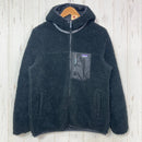 【Kid's XXL ブラック系】 2022 Patagonia ( パタゴニア ) リバーシブル レディ フレディ フーディ Reversible Ready Freddy Hoody INBK ポリエステル ウェア トップス アウター ジャケット フリース z000-7
