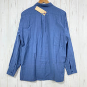 【Unisex M ブルー系】 Yamatomichi ( 山と道 ) メリノ シャツ Merino Shirt メリノウール ウェア トップス インナー シャツ ロングスリーブシャツ ウール z00057836  ウール ロングスリーブシャツ インナー シャツ ト