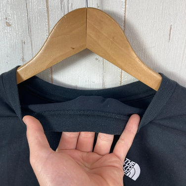 [Men's M, Black] The North Face S/S Square Camouflage Tee - Polyester, Apparel, Tops, Innerwear, Shirt, Short-Sleeve T-shirt, Crew Neck