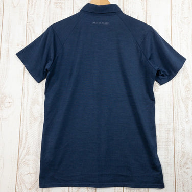 【Men's M ネイビー系】 Mammut ( マムート ) アジリティ アドバンスド ポロ アジアンフィット Aegility Advanced Polo AF ポリエステル 1017-01140 Men's ウール ショートスリーブシャツ インナー シャツ - 【公式】2ndGEAR（セカンドギア）Webショップ【登山用品・アウトドア用品専門 買取販売店】