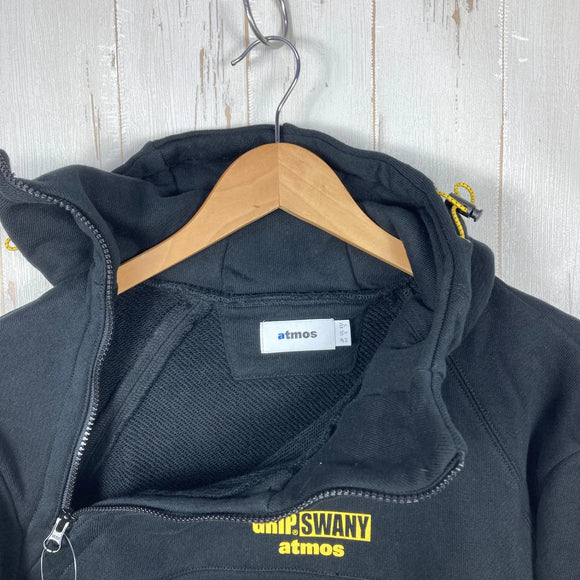 【Men's M ブラック系】 Grip Swany ( グリップスワニー ) ニンジャ フーデッド スウェットシャツ Ninja Hooded Sweatshirt atmos別注 コットン ウェア トップス インナー シャツ フーディ コットン z0005642