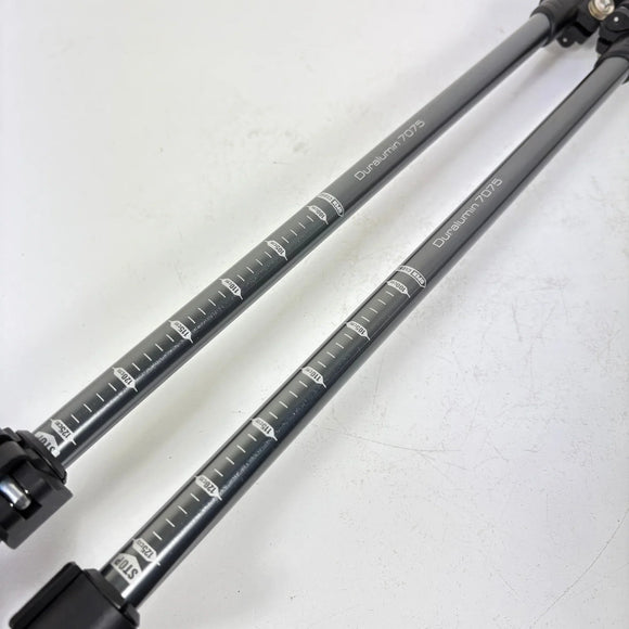 【125cm ブラック系】 Albatre（アルバートル） カムロック トレッキングポール アルミ ポール ストック トレッキングポール z00059585  トレッキングポール ポール ストック