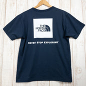 【Men's M ネイビー系】 The North Face ( ザ・ノースフェイス ) ショートスリーブ スクエアロゴ ティーシャツ ポリエステル NT31957 Asian Men's 化繊 ショートスリーブTシャツ クルーネック インナー シャツ トップス - 【公式】2ndGEAR（セカンドギア）Webショップ【登山用品・アウトドア用品専門 買取販売店】