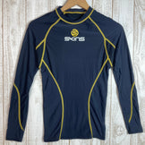 【Men's S ブラック系】 Skins ( スキンズ ) コンプレッションアンダーシャツ ナイロン ウェア トップス インナー シャツ ロングスリーブTシャツ クルーネック 化繊 z00051874 化繊 ロングスリーブTシャツ クルーネック インナー シャツ - 【公式】2ndGEAR（セカンドギア）Webショップ【登山用品・アウトドア用品専門 買取販売店】