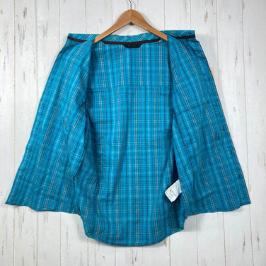 【Men's S ブルー系】 Arcteryx ( アークテリクス ) ピークライン ショートスリーブ シャツ Peakline Short Sleeve Shirt 生産終了モデル 入手困難 コットン ウェア トップス インナー シャツ ショートスリーブシャツ