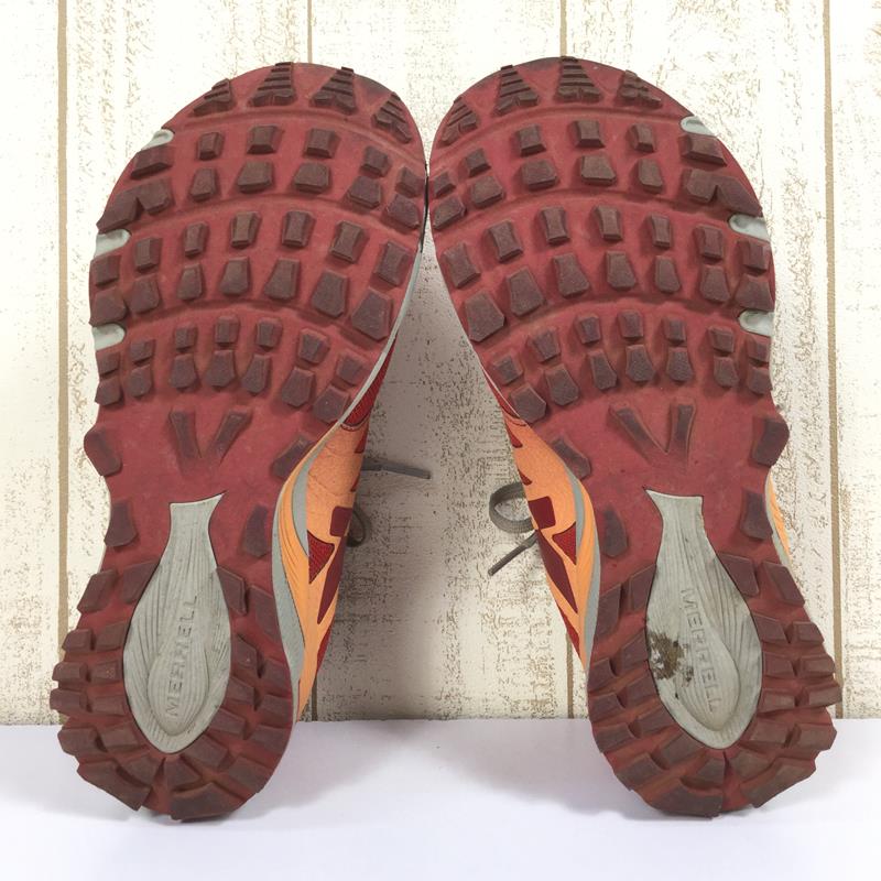 【Women's 23.5cm レッド系】 Merrell ( メレル ) アジリティピークフレックス2 E-メッシュ トレイルランニングシューズ J12556 Women's  トレイルランニングシューズ フットウェア