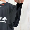 【Men's S ブラック系】 Mammut ( マムート ) QD ロゴ プリント Tシャツ アジアンフィット QD Logo Print T-Shirt AF Men 速乾 軽量 ストレッチ ポリエステル ウェア トップス インナー シャツ ショートスリーブTシ-6