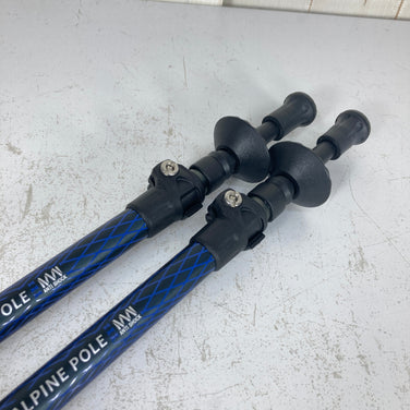 【Unisex 130 ネイビー系】 Montbell ( モンベル ) アルパイン ポール カム ロック アンチショック Alpine Pole Cam Lock Anti Shock MIDN 2本セット アルミ ポール ストック トレッキングポール z0006013