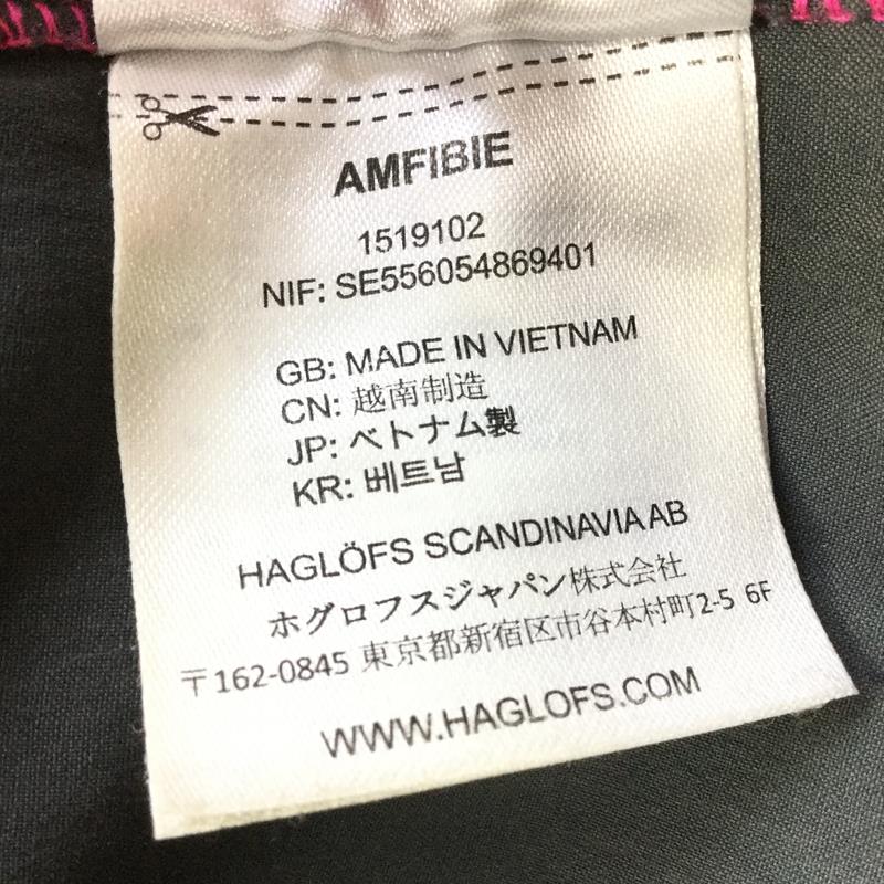 【女款34炭黑】Haglofs Amfibie Pants 短裤 602558 女式软壳长裤 下装