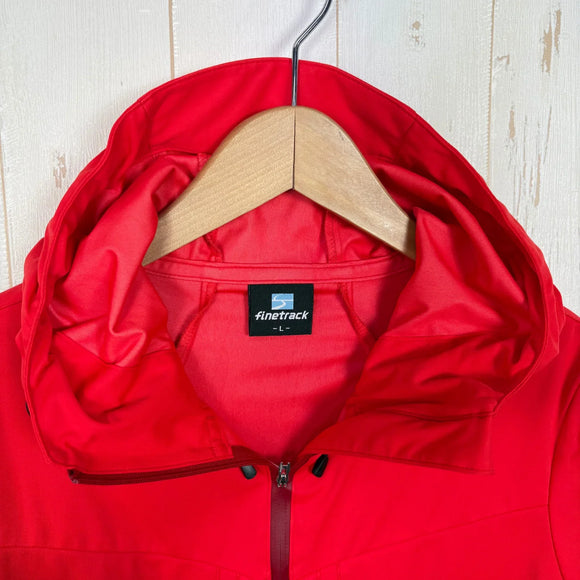 【Women's L レッド系】 Finetrack ( ファイントラック ) ニュウモラップフーディ ポリエステル ウェア トップス アウター ジャケット ソフトシェル z00057344  ソフトシェル アウター ジャケット トップス ウェア