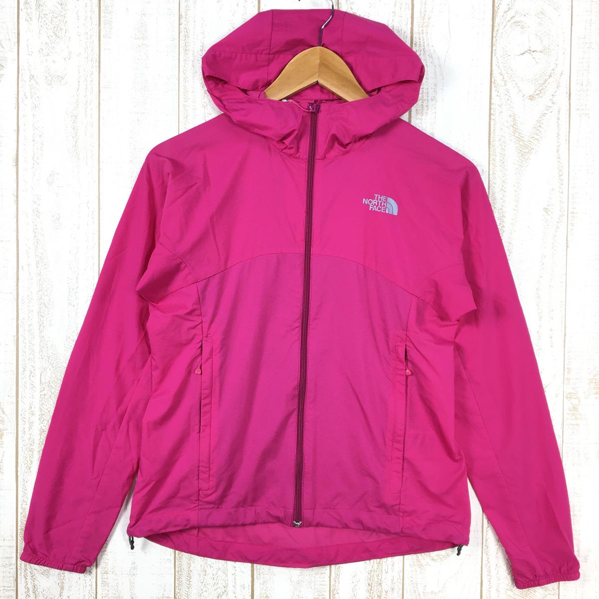 【Women's S ピンク系】 The North Face ( ザ・ノースフェイス ) スワローテイル フーディ Swallowtail Hoodie ウィンドシェル ジャケット NPW21209 Asian Women's  ウィンドシェル アウター ジャケット